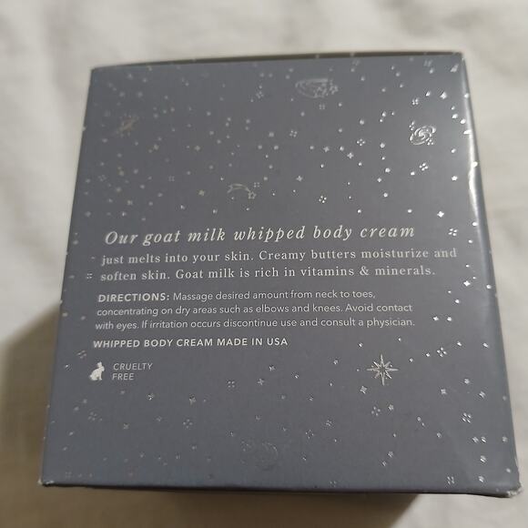 Beekman 1802 TWINKLE TWINKLE Whipped Body Cream 8oz NIB/SEALED - Picture 2 of 6